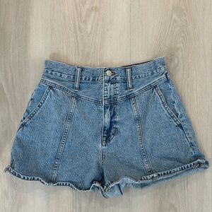 Madewell Light Blue Jean Shorts